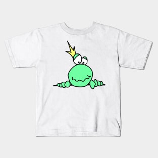 Frog king Kids T-Shirt